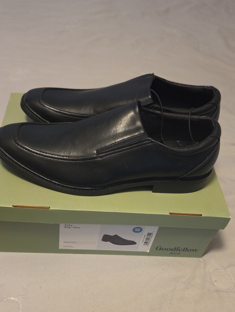 Goodfellow & Co Black Slip-On Dress Loafers